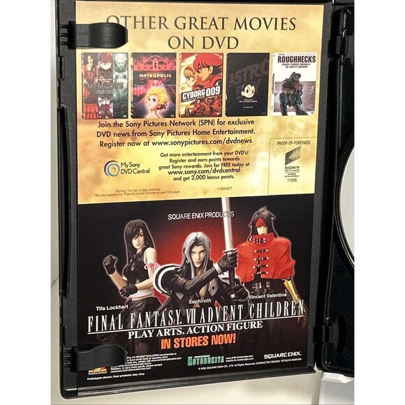 Final Fantasy VII - Advent Children (Two-Disc Special Edition) - DVD - VERY GOOD - Picture 3 of 7